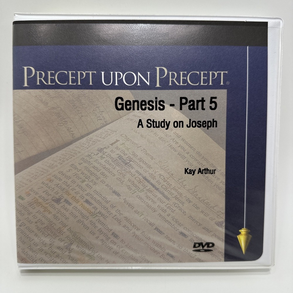 Precept Upon Precept GENESIS Part 5/5 Kay Arthur DVD Set Bible Study Teaching